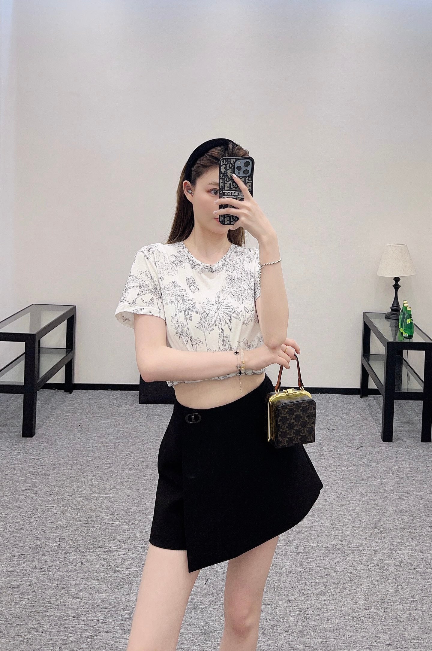 D*♥2025 new products are on sale Linen and cotton printed butterfly forest series