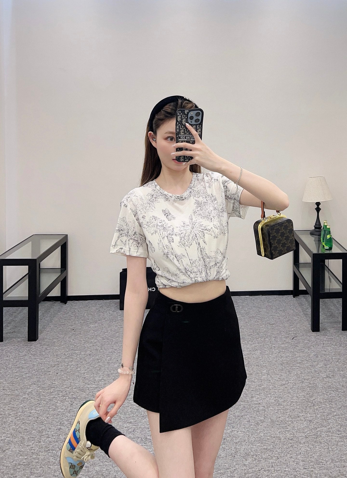 D*♥2025 new products are on sale Linen and cotton printed butterfly forest series