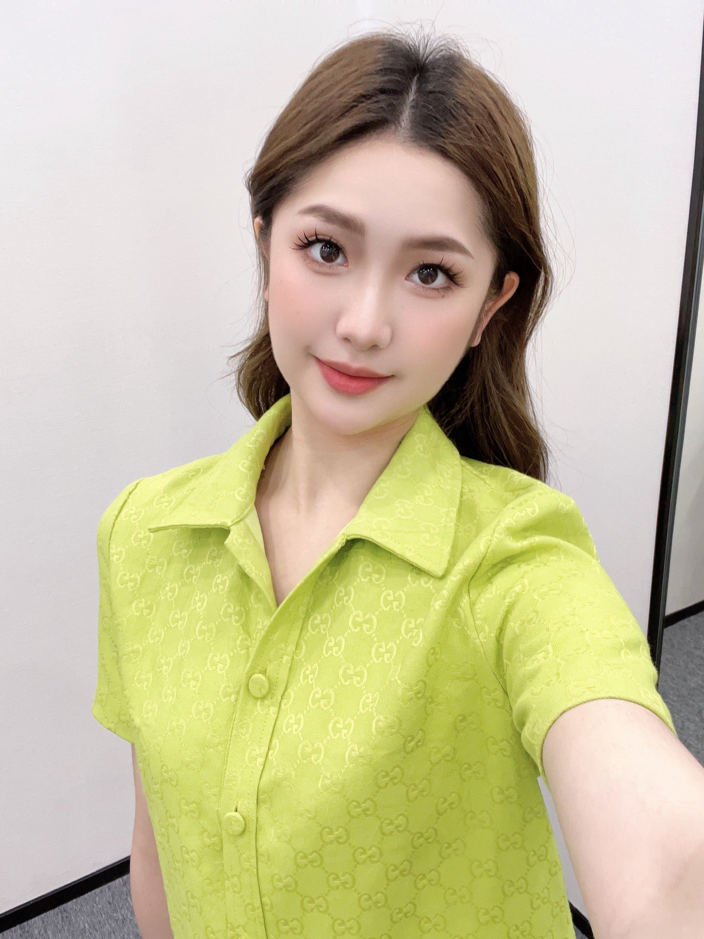 G*♥2025 new products are on sale Lapel jacquard jumpsuit