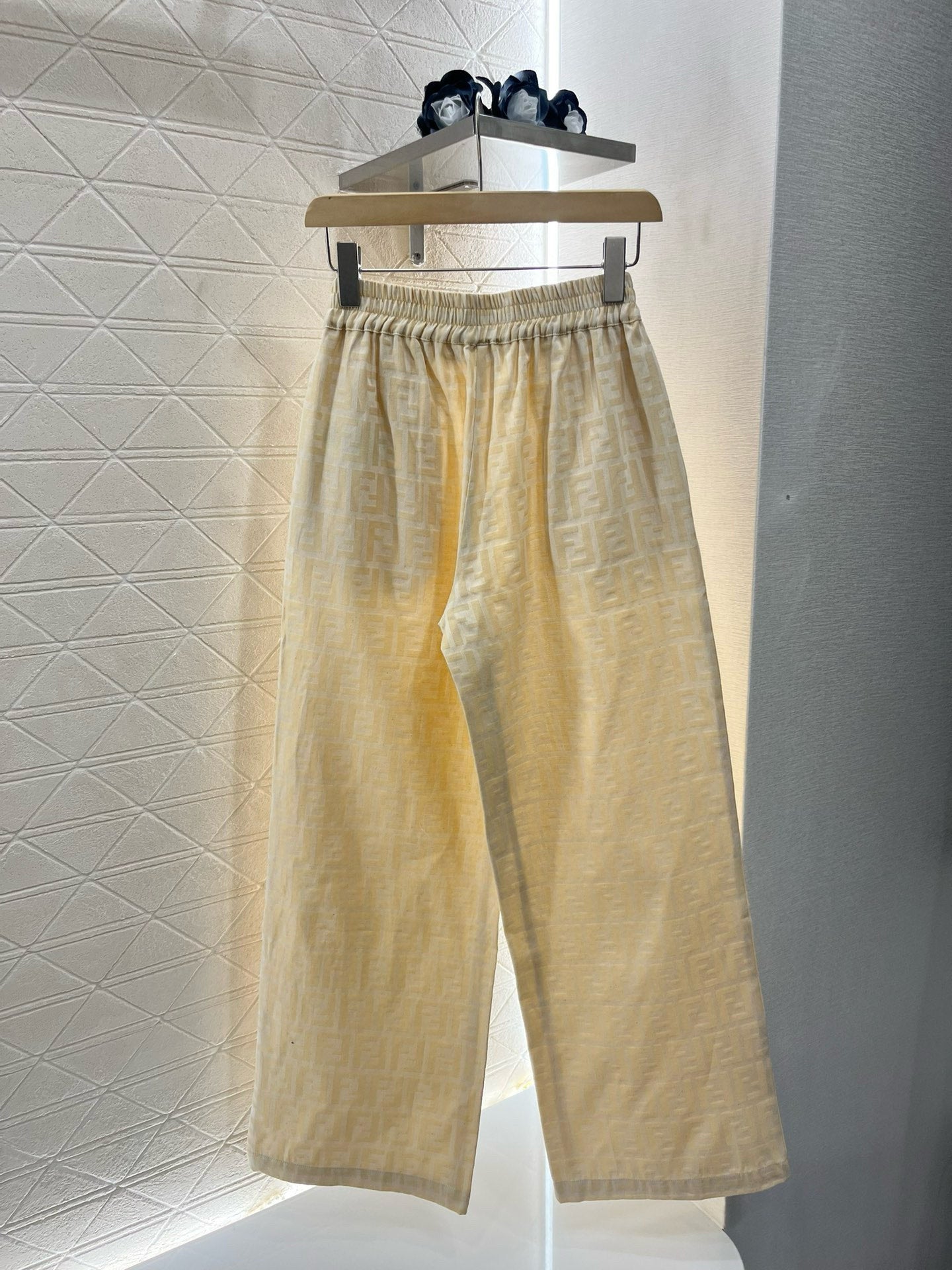 F*♥2025 new products are on sale Jacquard zipper top and pants set