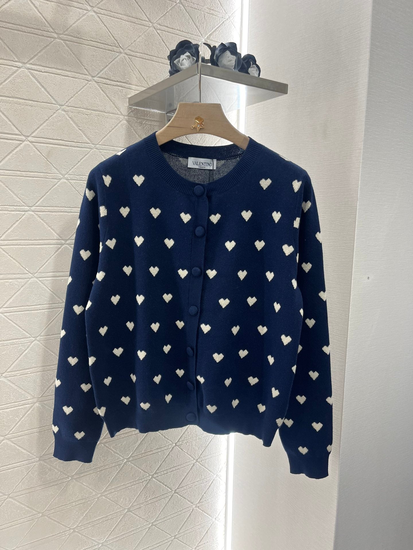 V*♥2025 new products are on sale Heart-shaped knitted cardigan