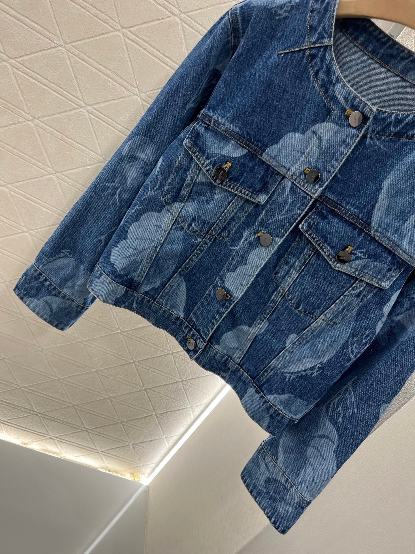 F*♥2025 new products are on sale Laser denim jacket