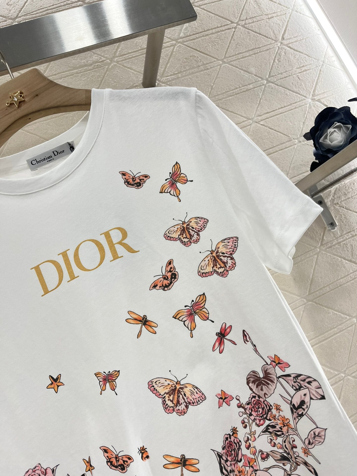D*♥2025 new products are on sale Round neck letter print