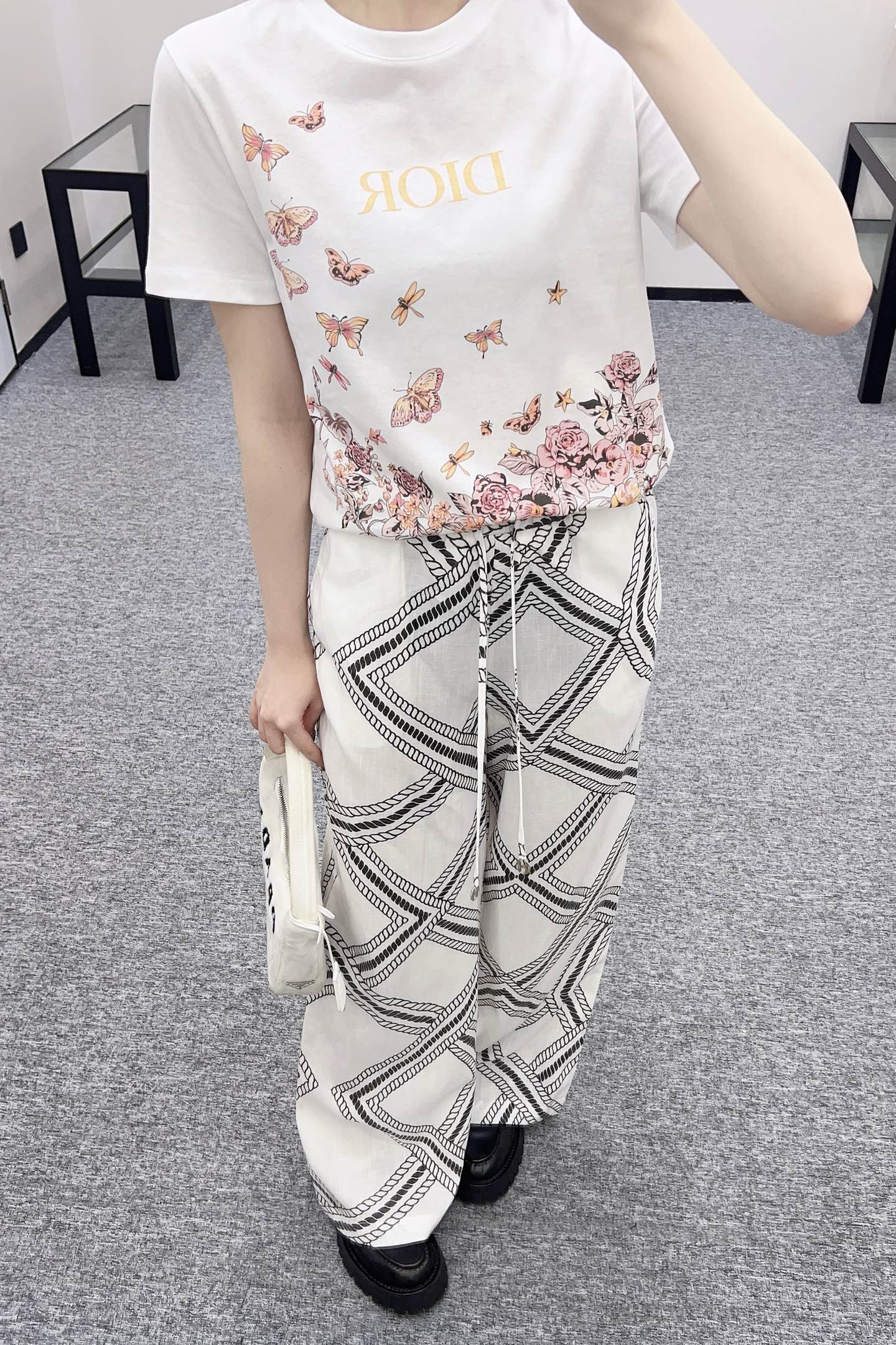 D*♥2025 new products are on sale Round neck letter print