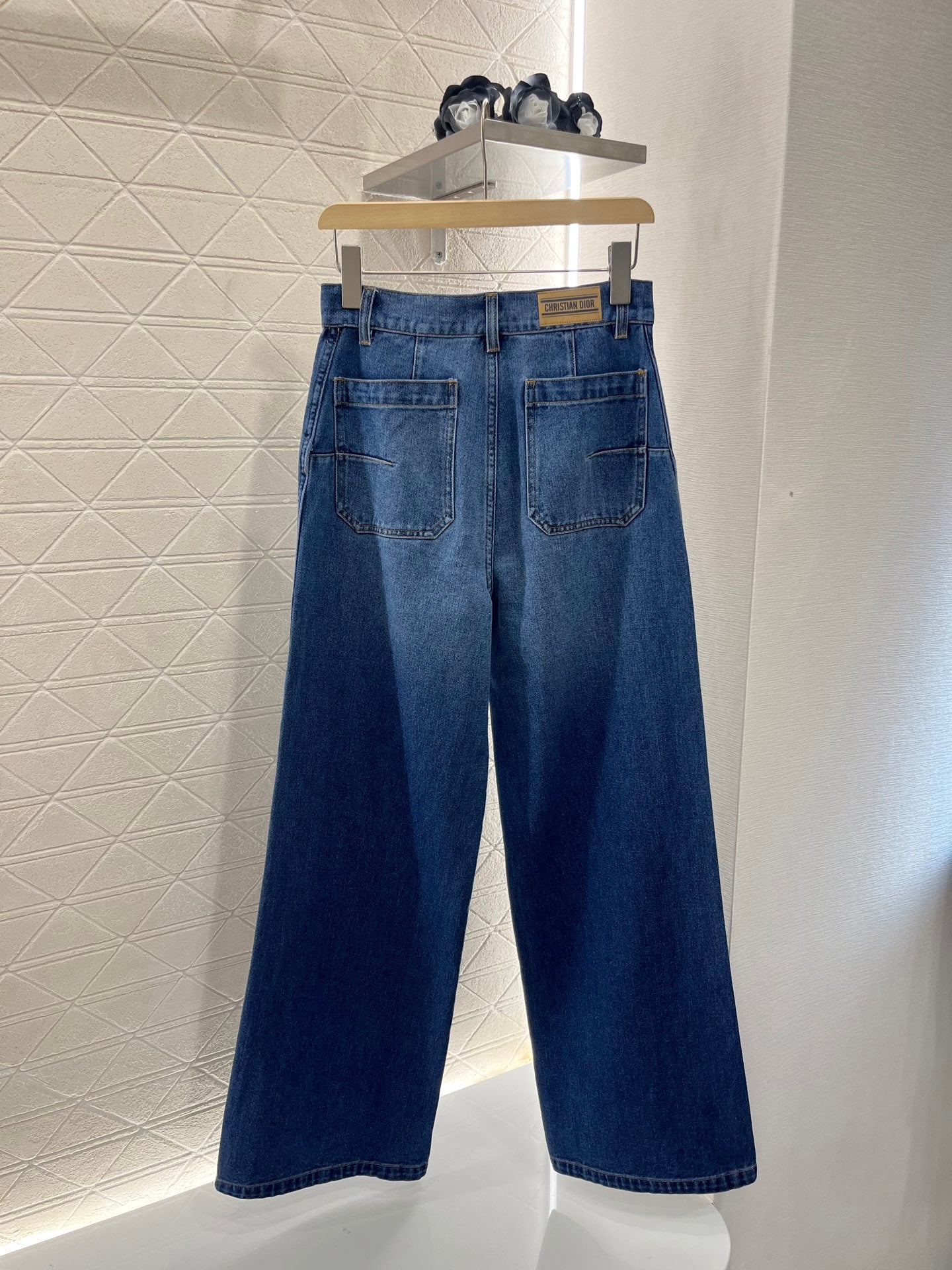 D*♥2025 new products High waist straight jeans