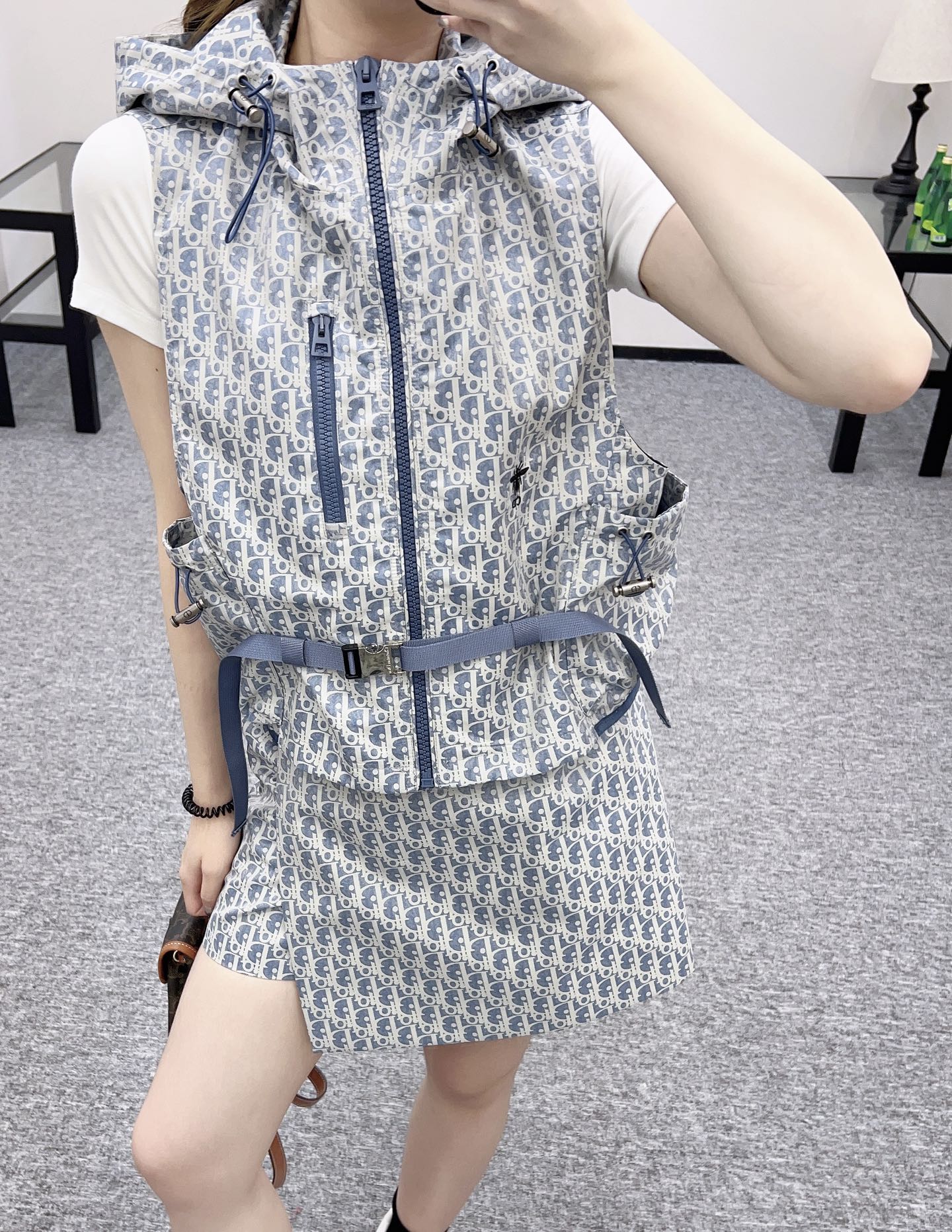 D*♥2025 new products are on sale Jacquard short-sleeved jacket