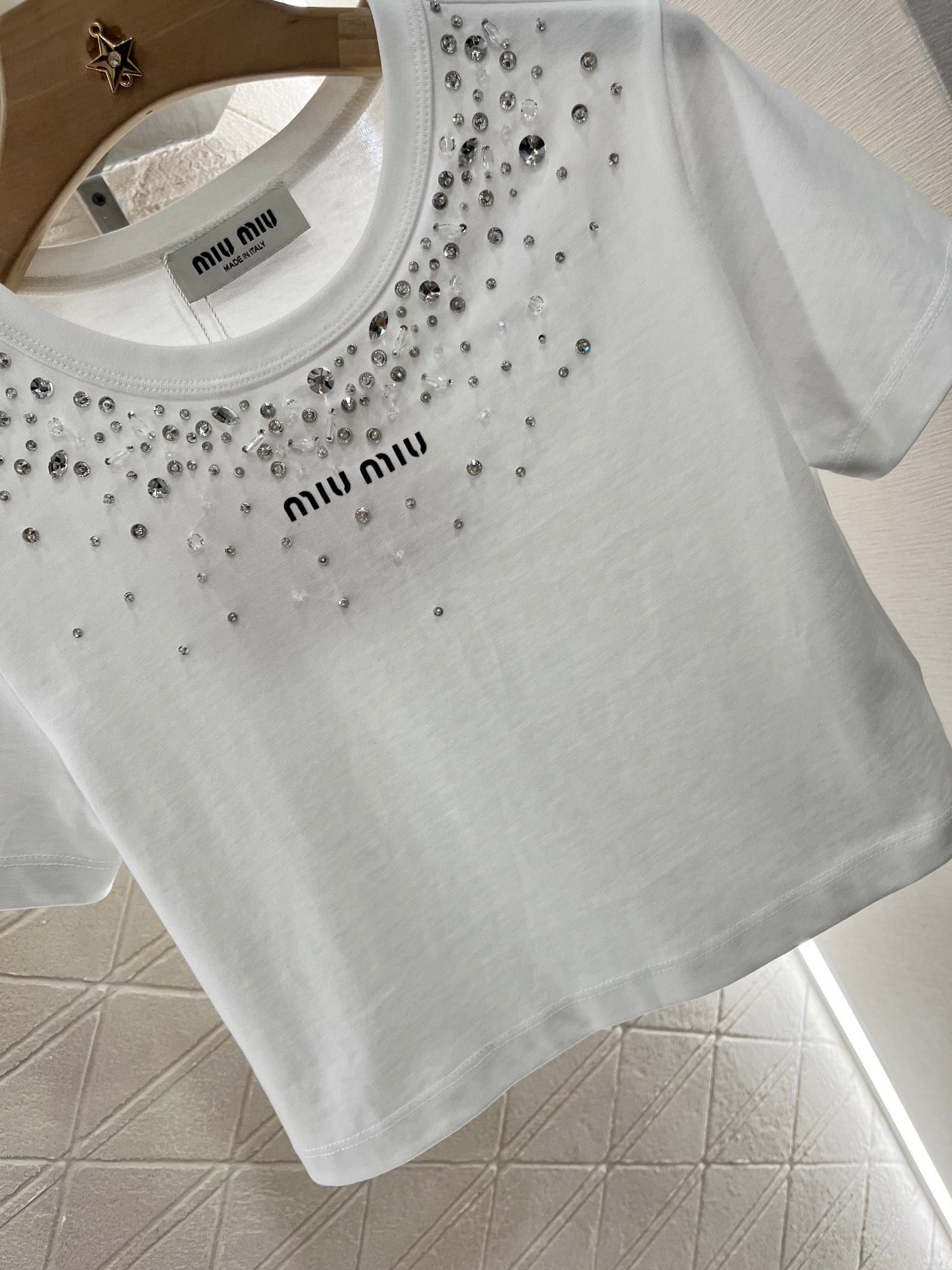 Mi*mi*♥2025 new products are on sale Short rhinestone beaded letters