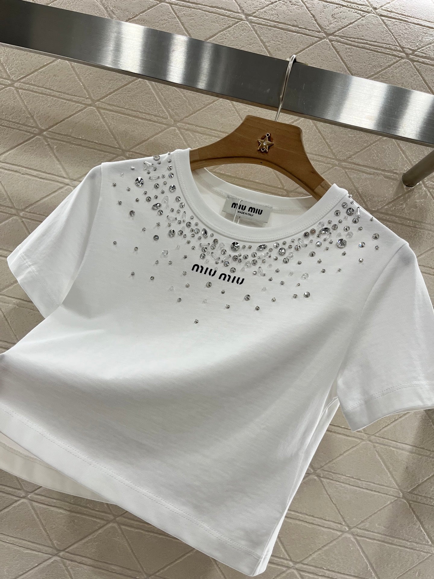 Mi*mi*♥2025 new products are on sale Short rhinestone beaded letters