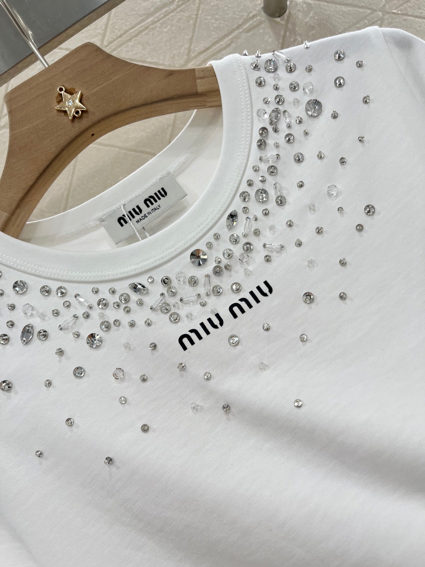 Mi*mi*♥2025 new products are on sale Short rhinestone beaded letters