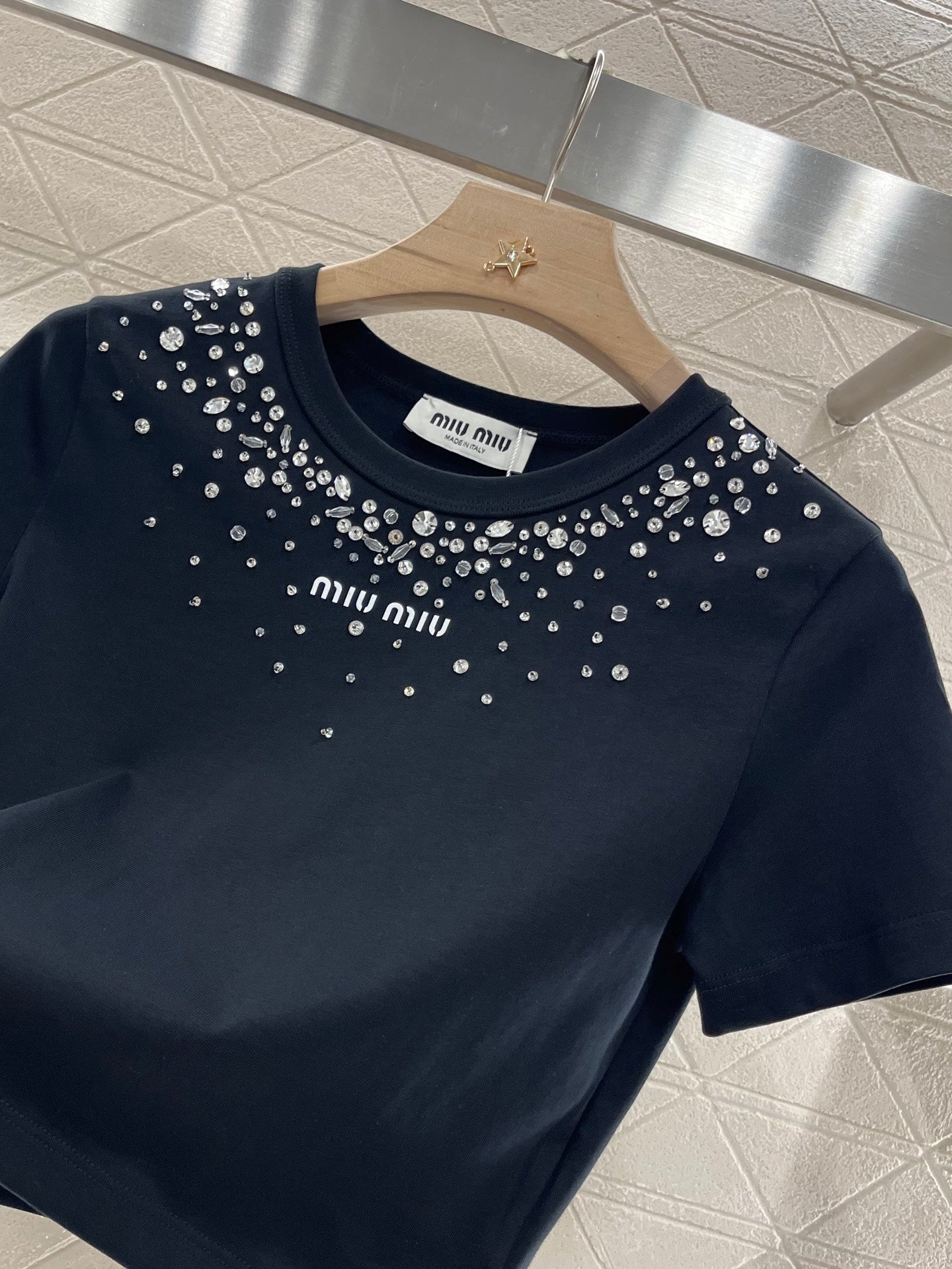 Mi*mi*♥2025 new products are on sale Short rhinestone beaded letters