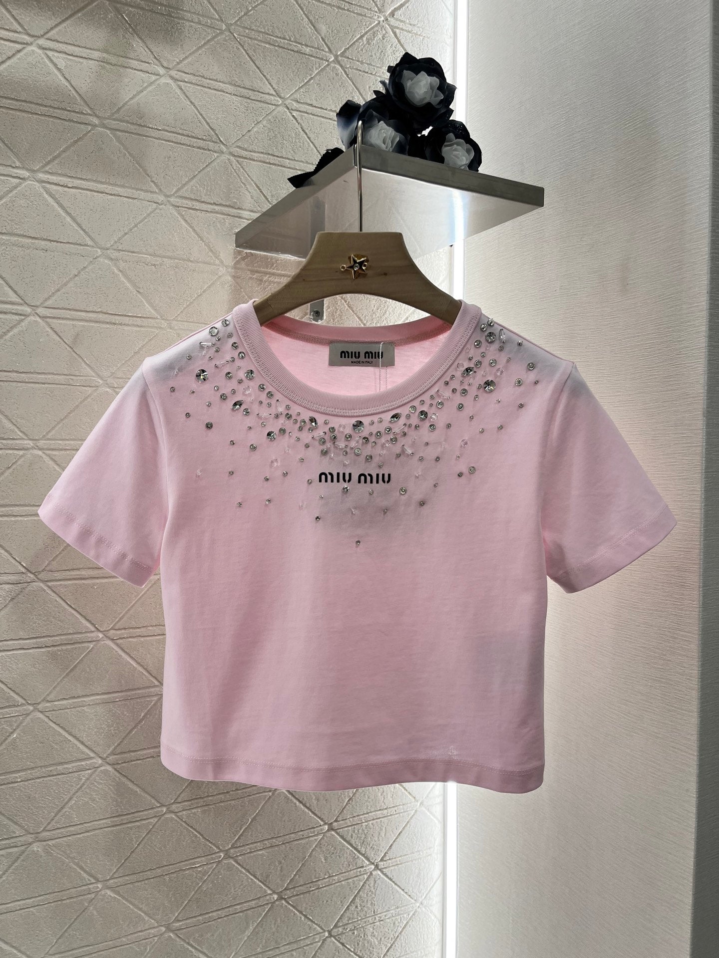 Mi*mi*♥2025 new products are on sale Short rhinestone beaded letters