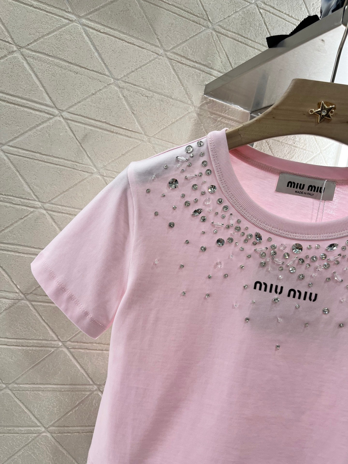 Mi*mi*♥2025 new products are on sale Short rhinestone beaded letters