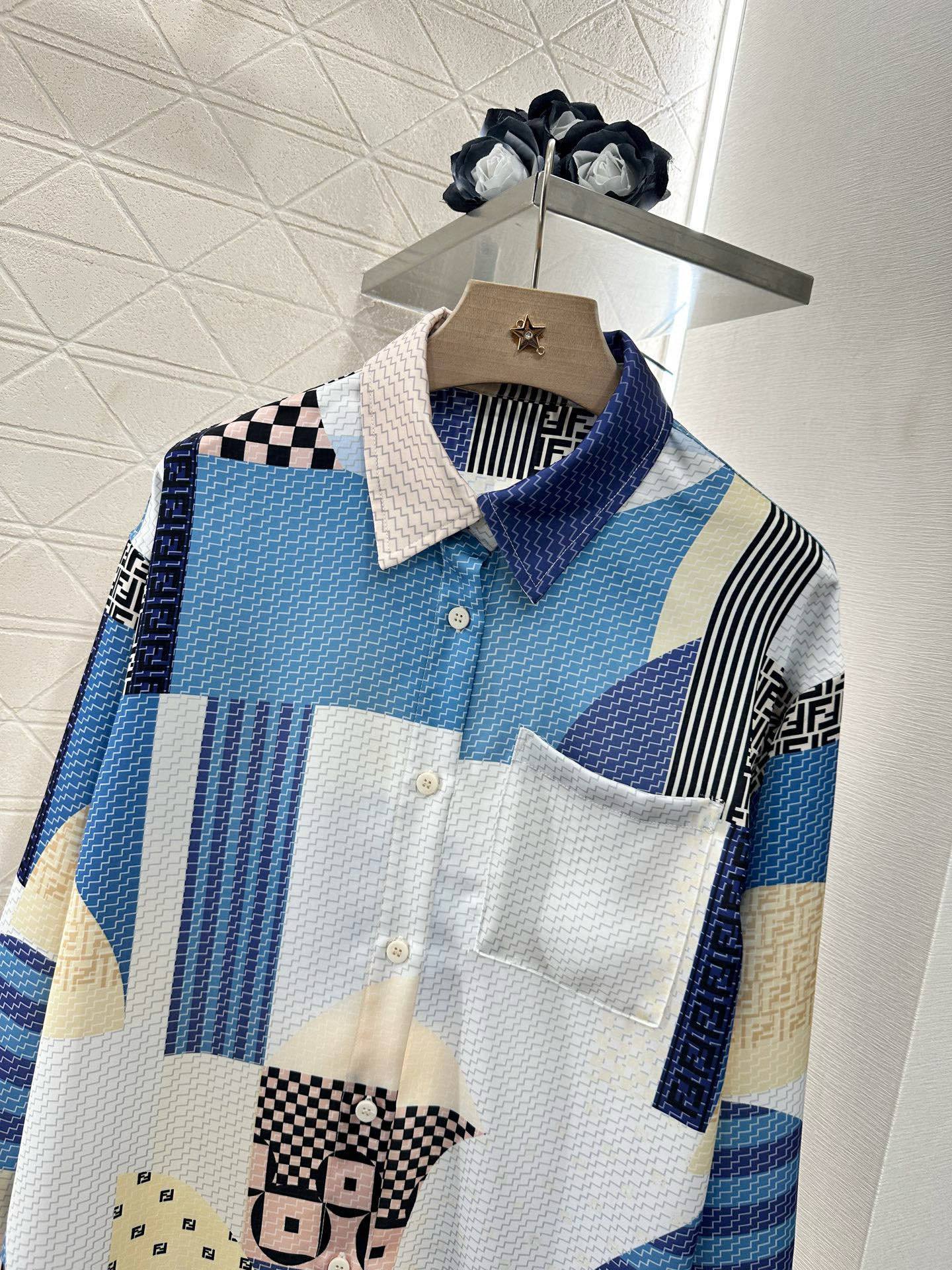 F*♥2025 new products are on sale Printed shirt and trousers set