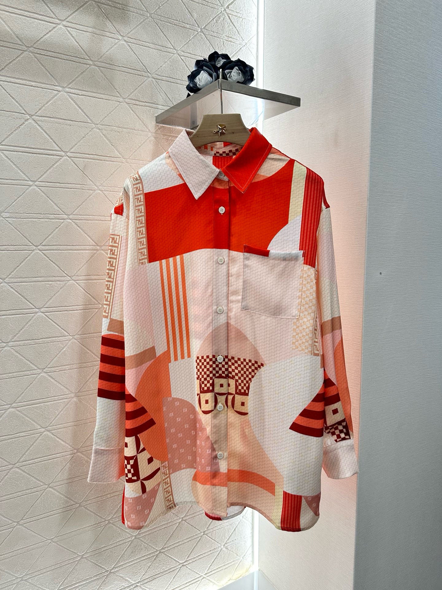 F*♥2025 new products are on sale Printed shirt and trousers set