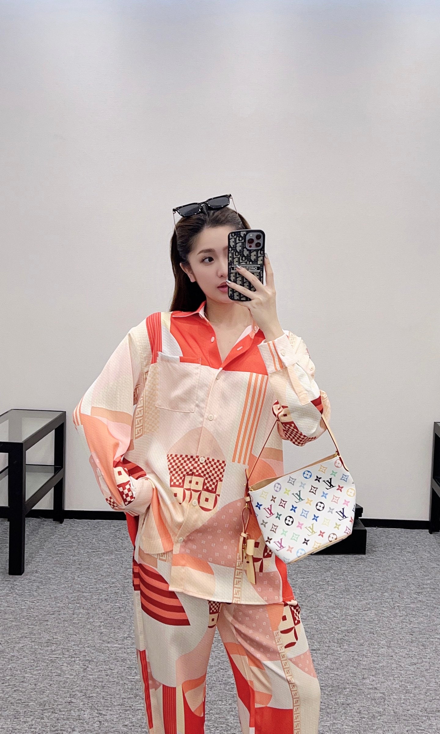 F*♥2025 new products are on sale Printed shirt and trousers set