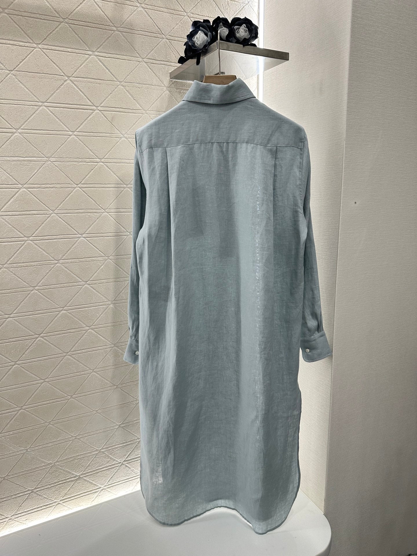 Zm*♥2025 new products are on sale Lapel shirt dress