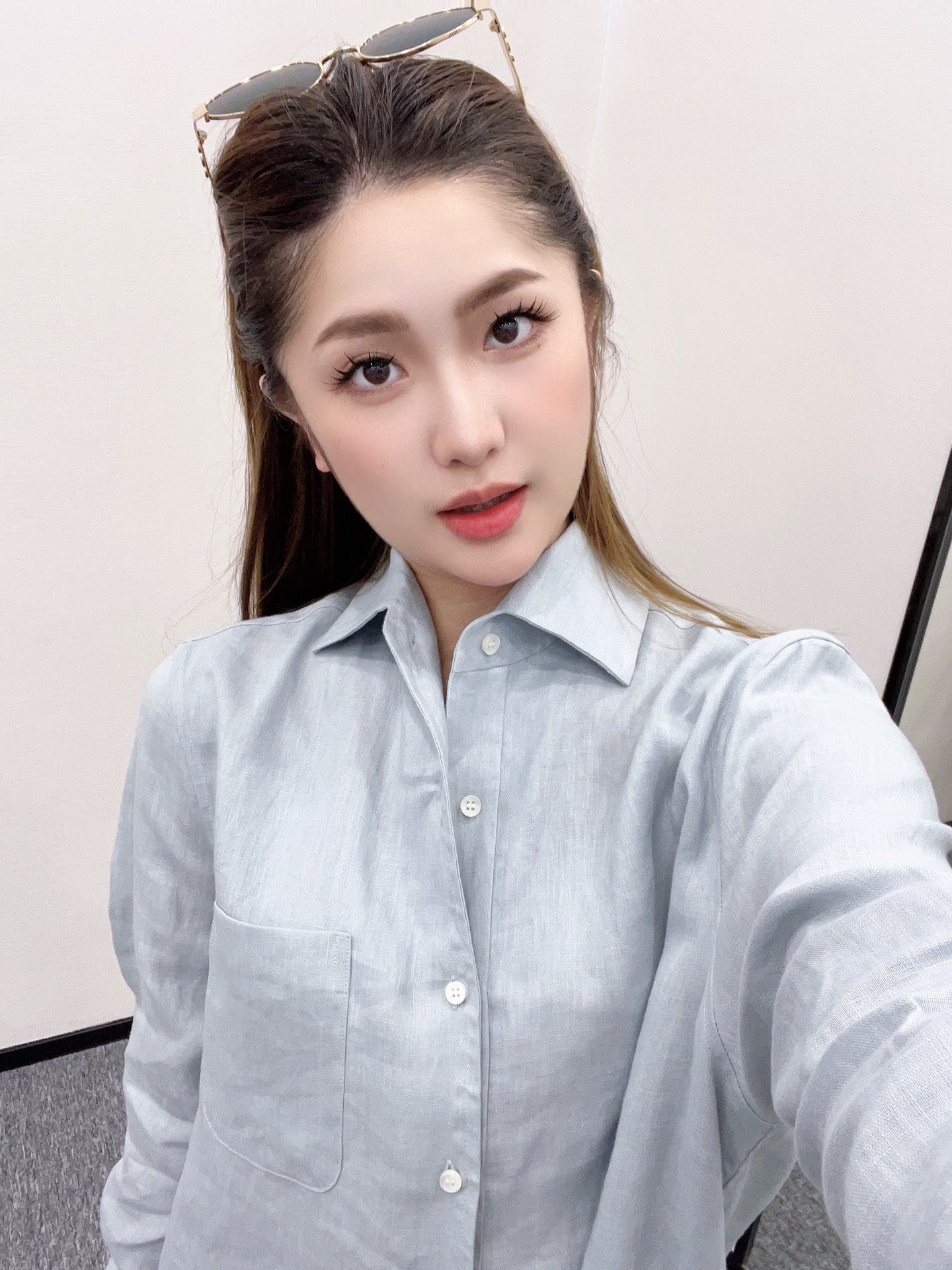 Zm*♥2025 new products are on sale Lapel shirt dress
