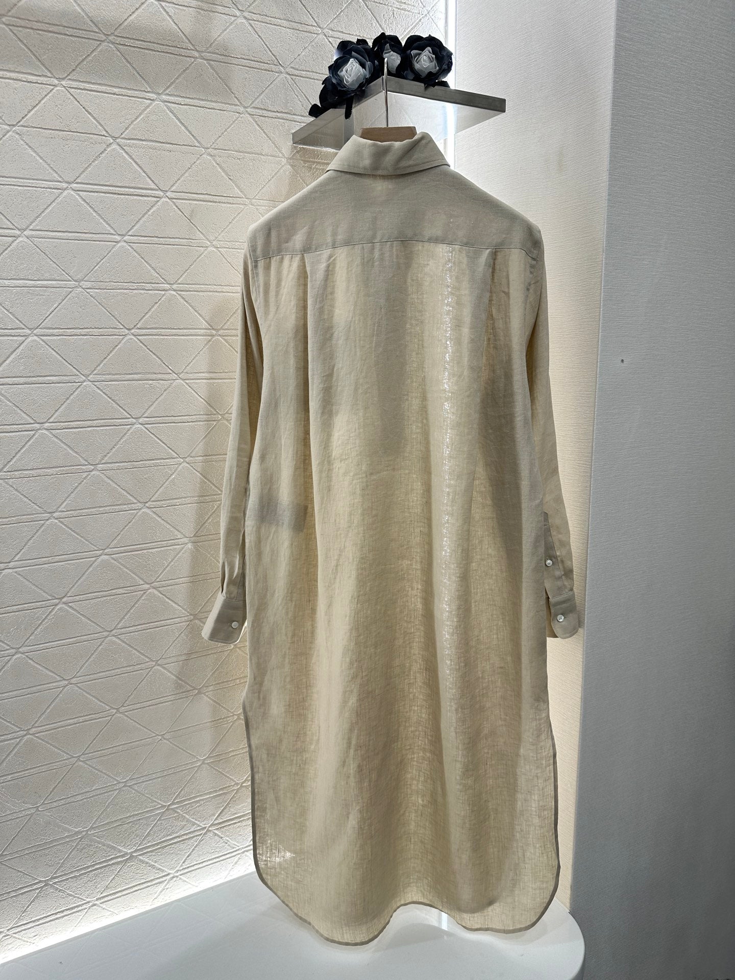 Zm*♥2025 new products are on sale Lapel shirt dress