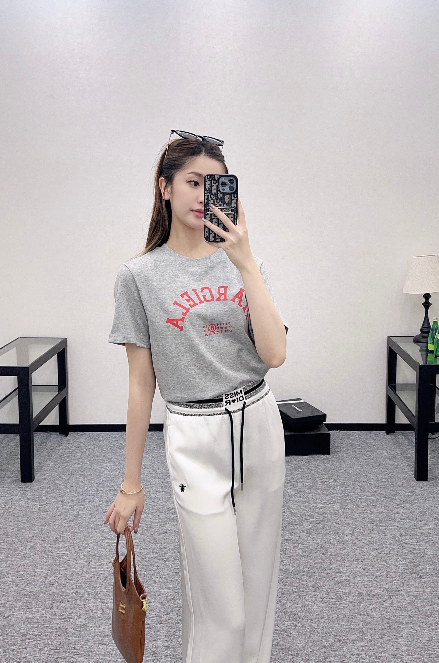 D*♥2025 new products Drawstring wide-leg trousers