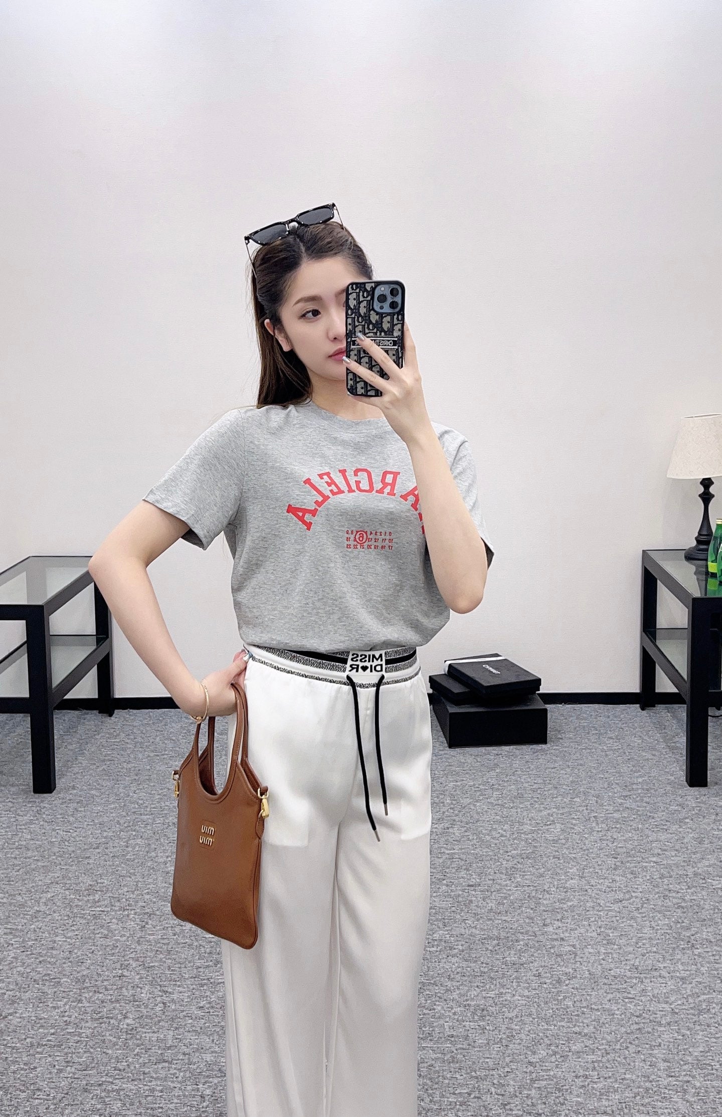 D*♥2025 new products Drawstring wide-leg trousers