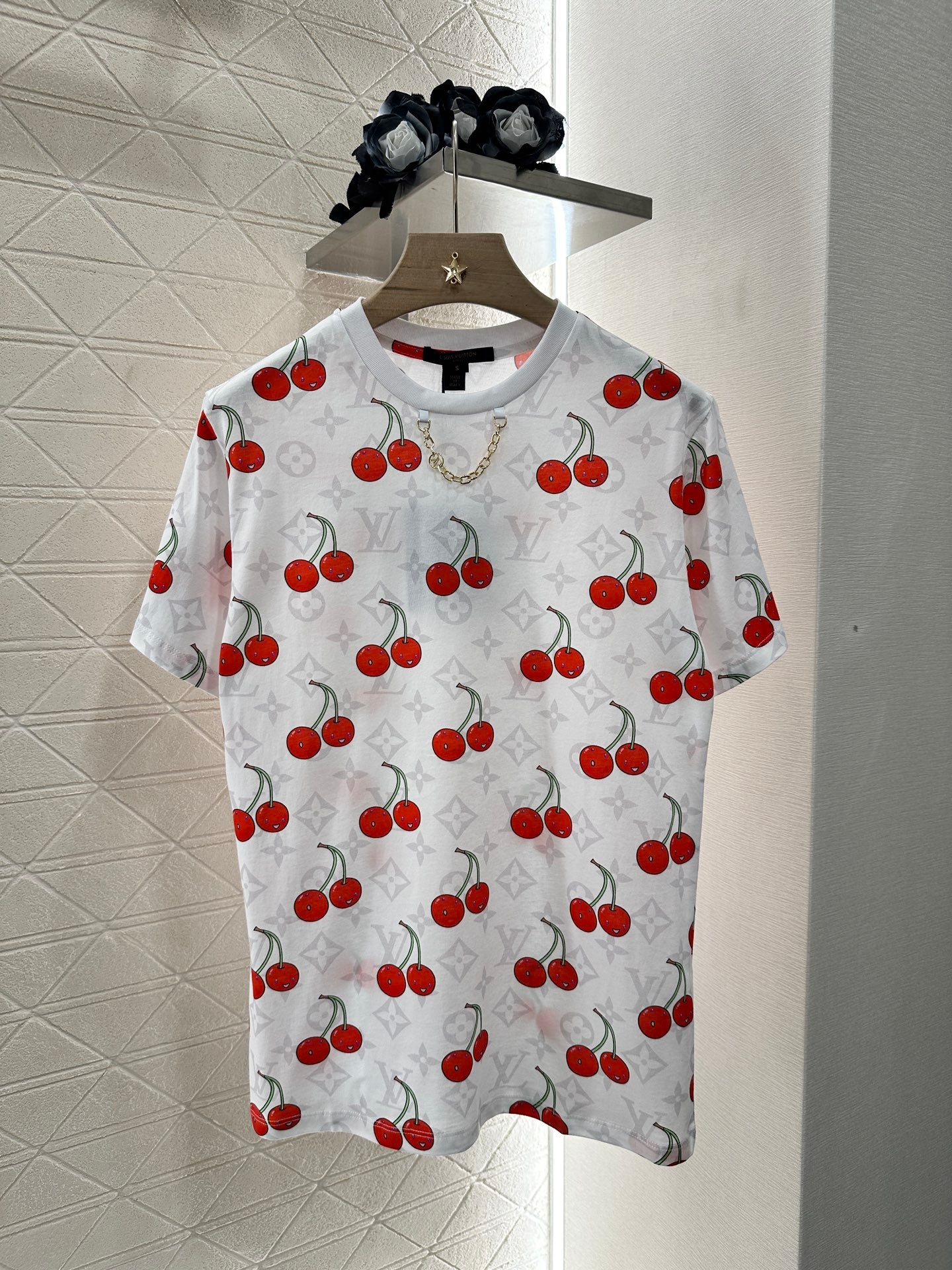 L*♥2025 new product Active printed cherry