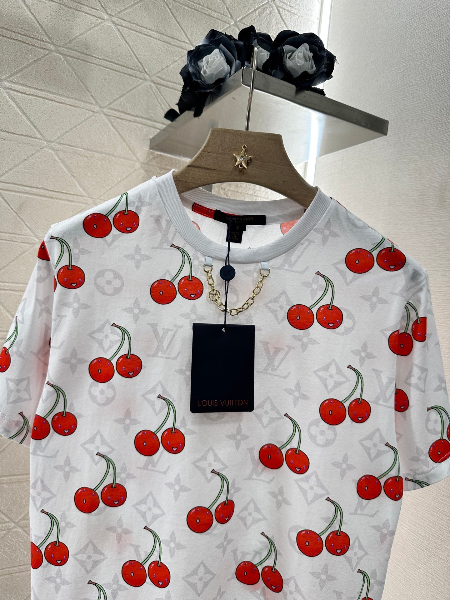 L*♥2025 new product Active printed cherry