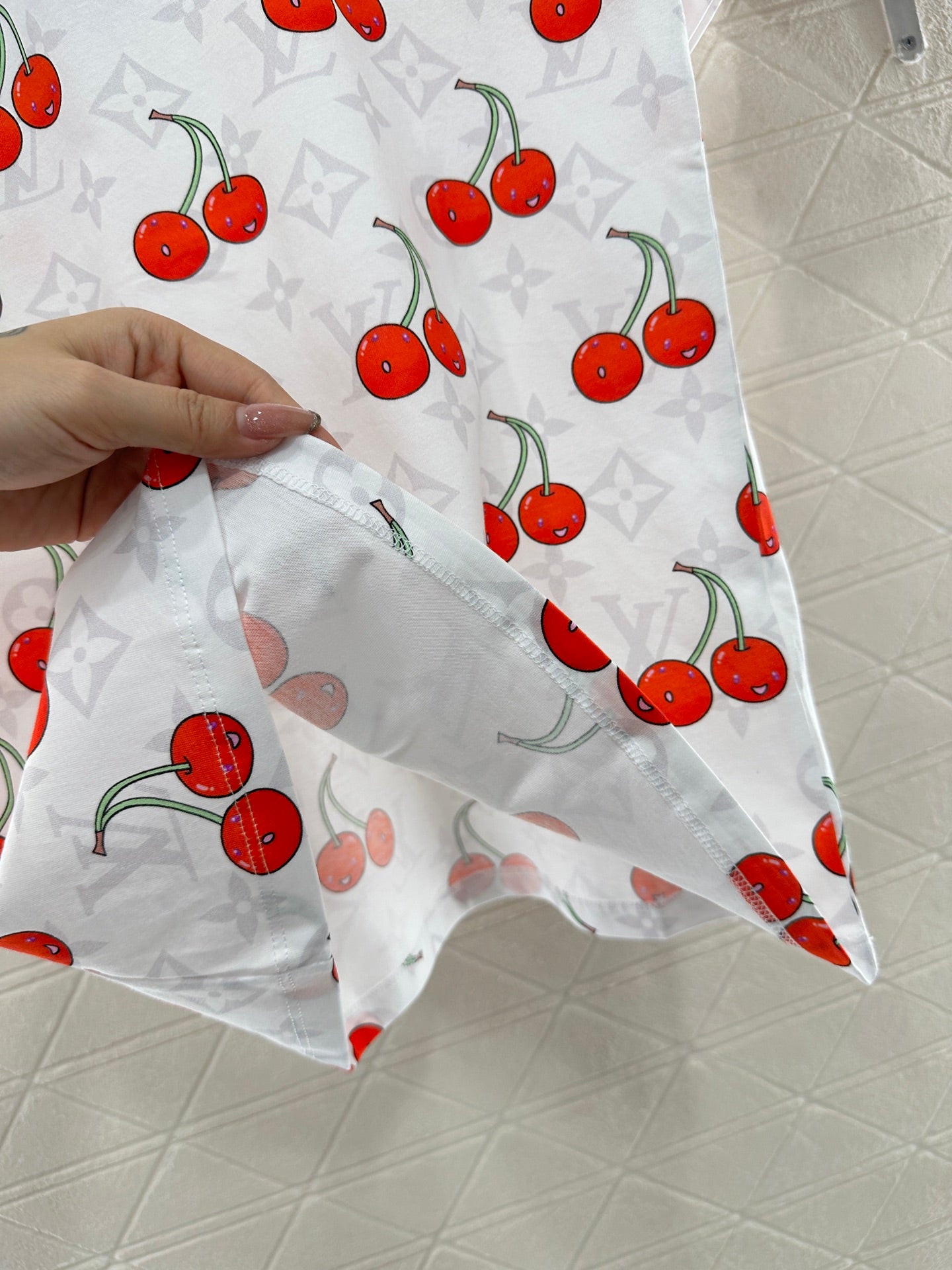 L*♥2025 new product Active printed cherry