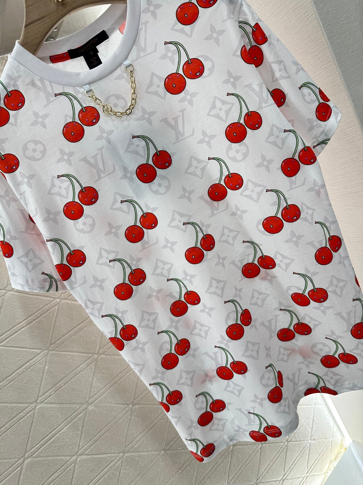 L*♥2025 new product Active printed cherry