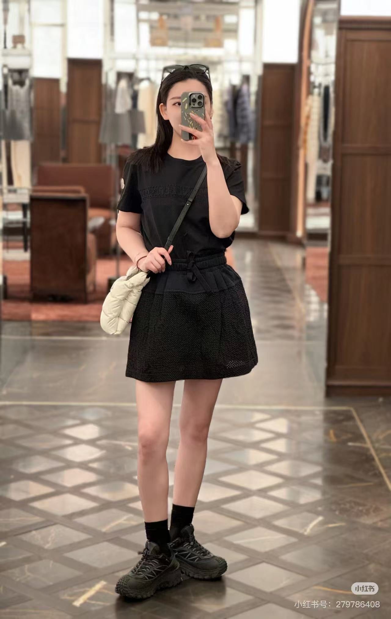 M*♥2025 new product Vest high waist skirt set