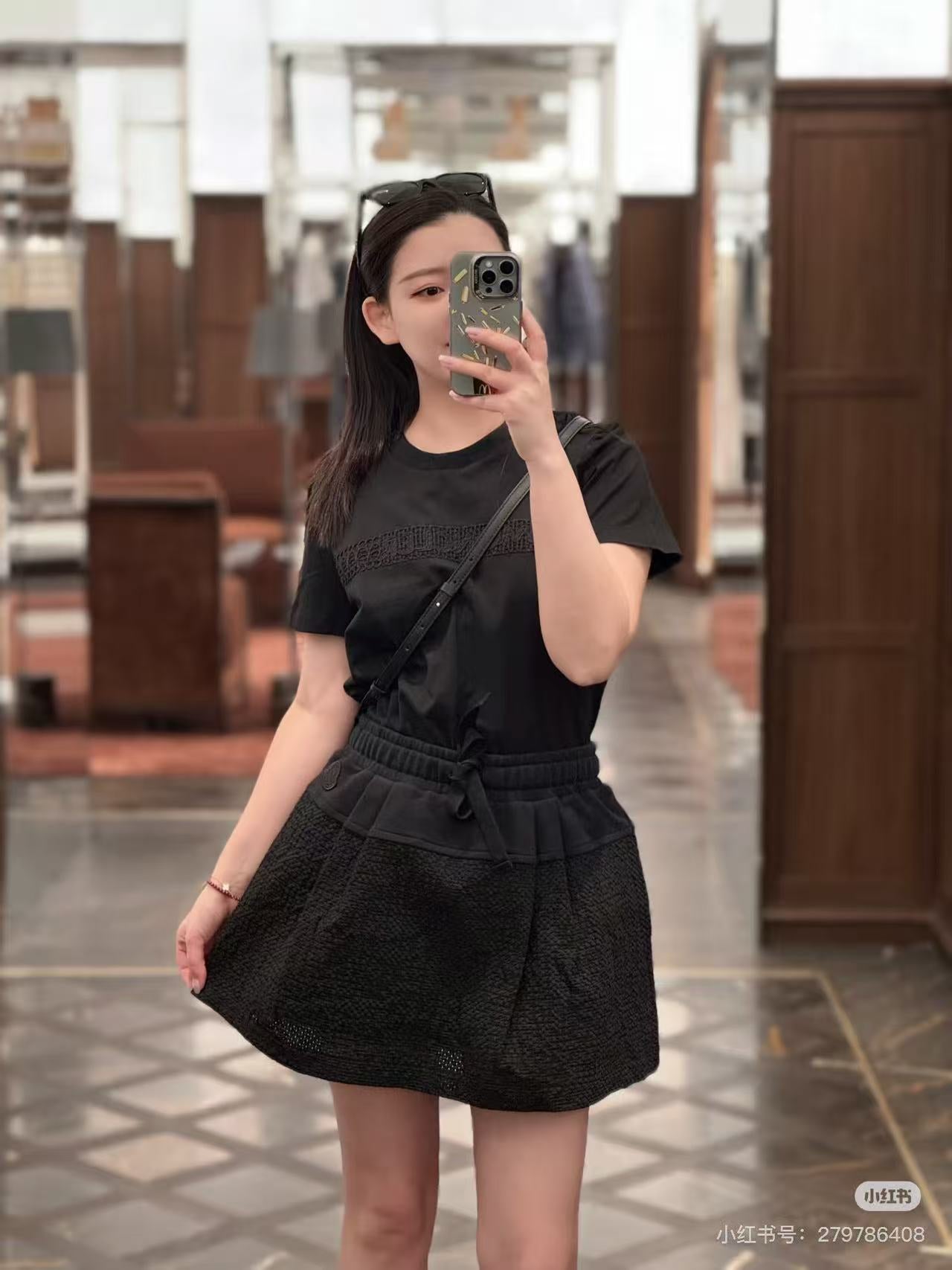 M*♥2025 new product Vest high waist skirt set