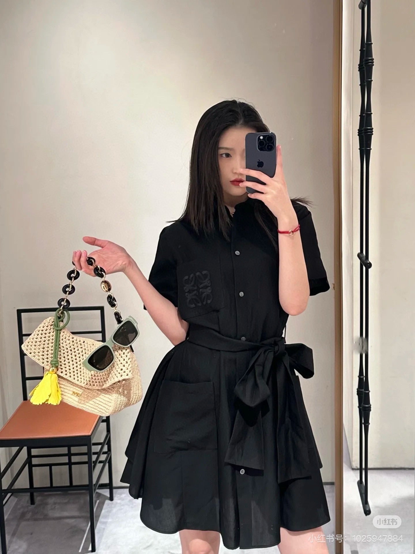 L*♥2025 new products Belt dress