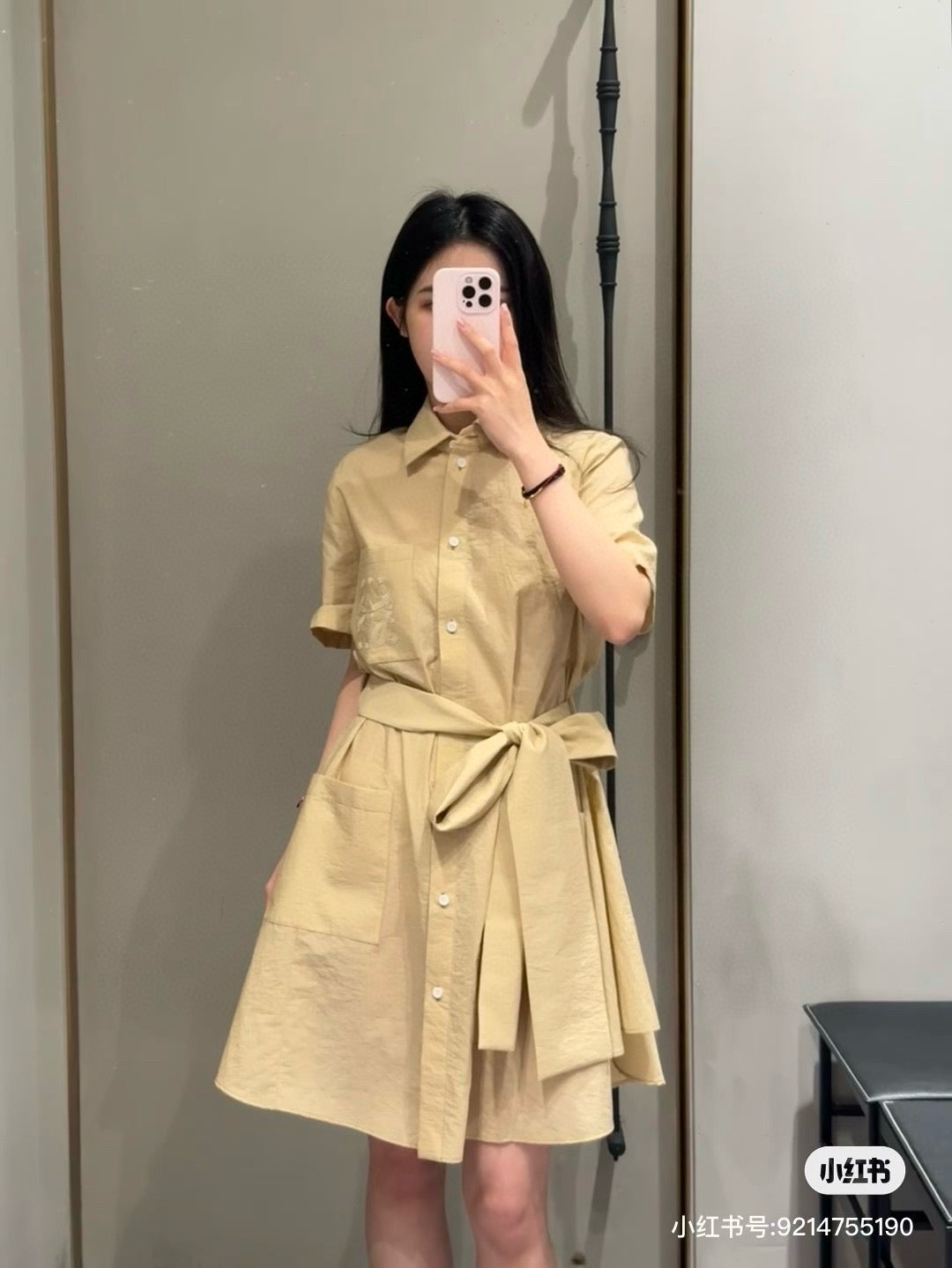 L*♥2025 new products Belt dress