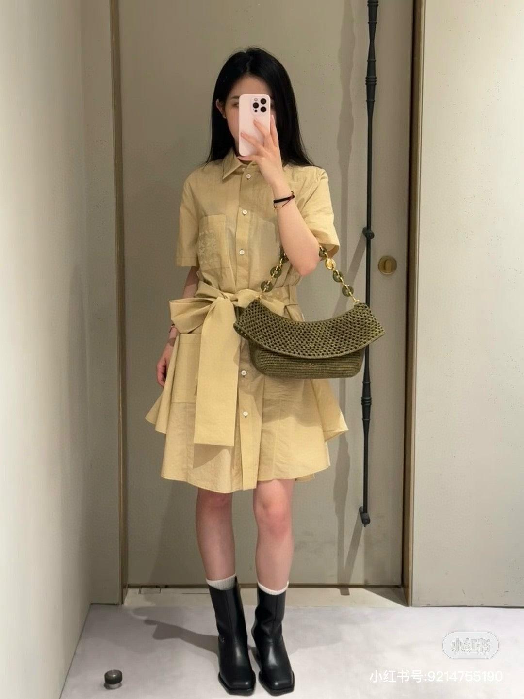 L*♥2025 new products Belt dress