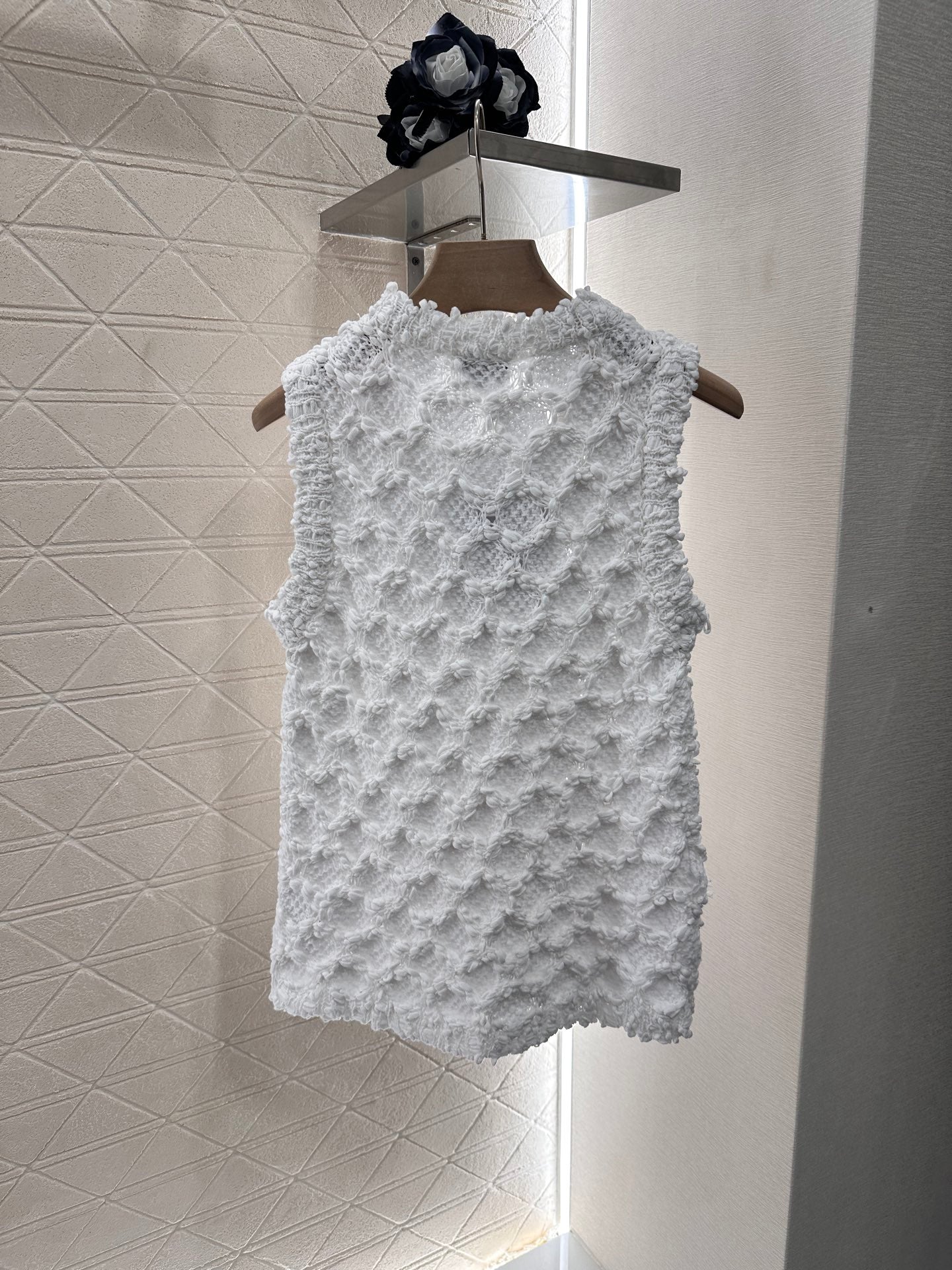 C*♥2025 new product Braided knitted vest