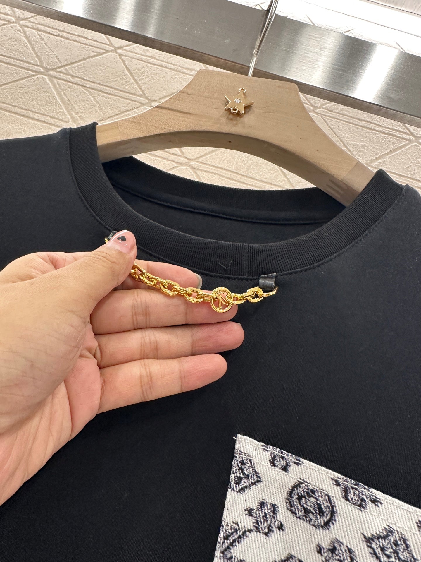 L*♥2025 new product Pocket short sleeve