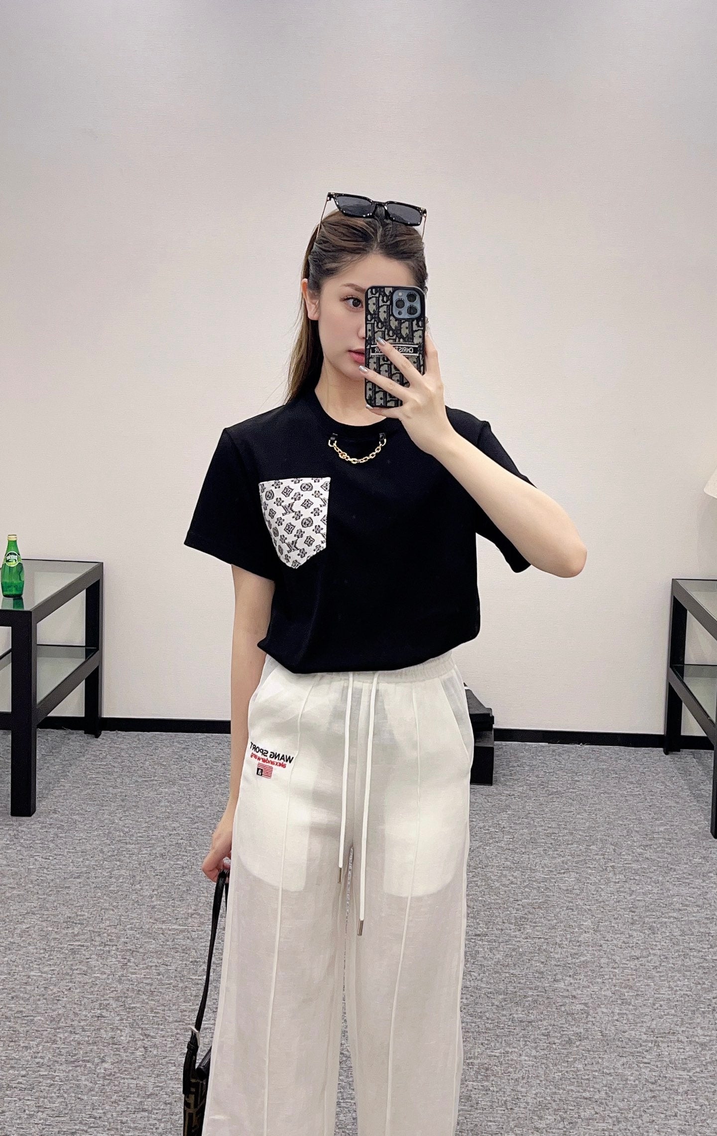 L*♥2025 new product Pocket short sleeve