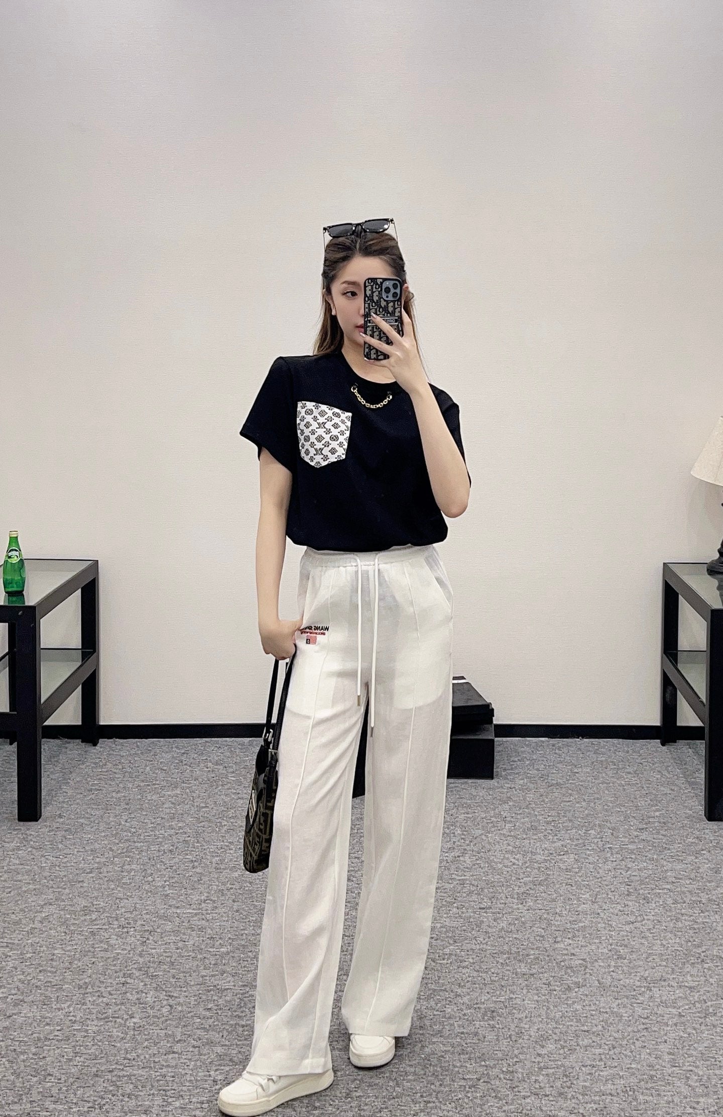 L*♥2025 new product Pocket short sleeve