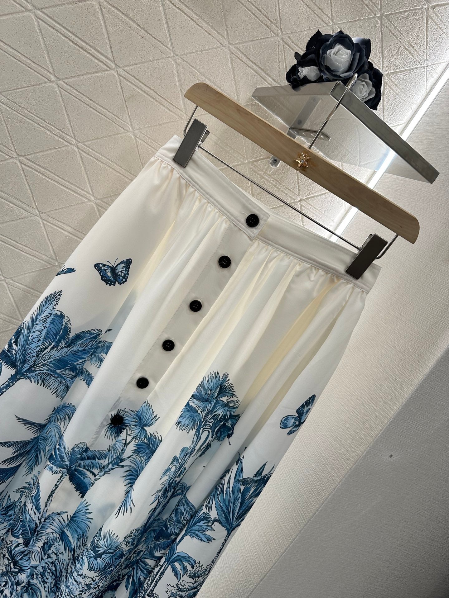 D*♥2025 new product Sling print skirt set
