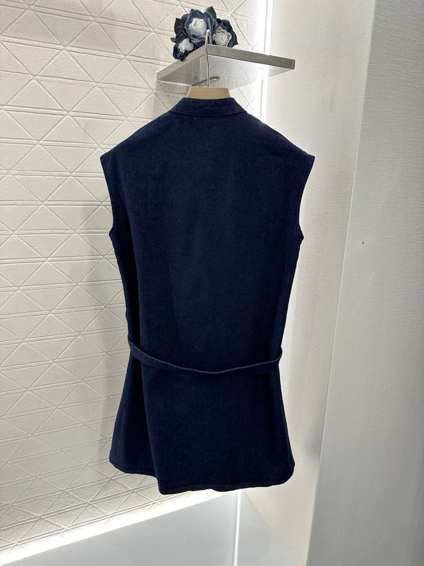 D*♥2025 new products Denim dress with belt
