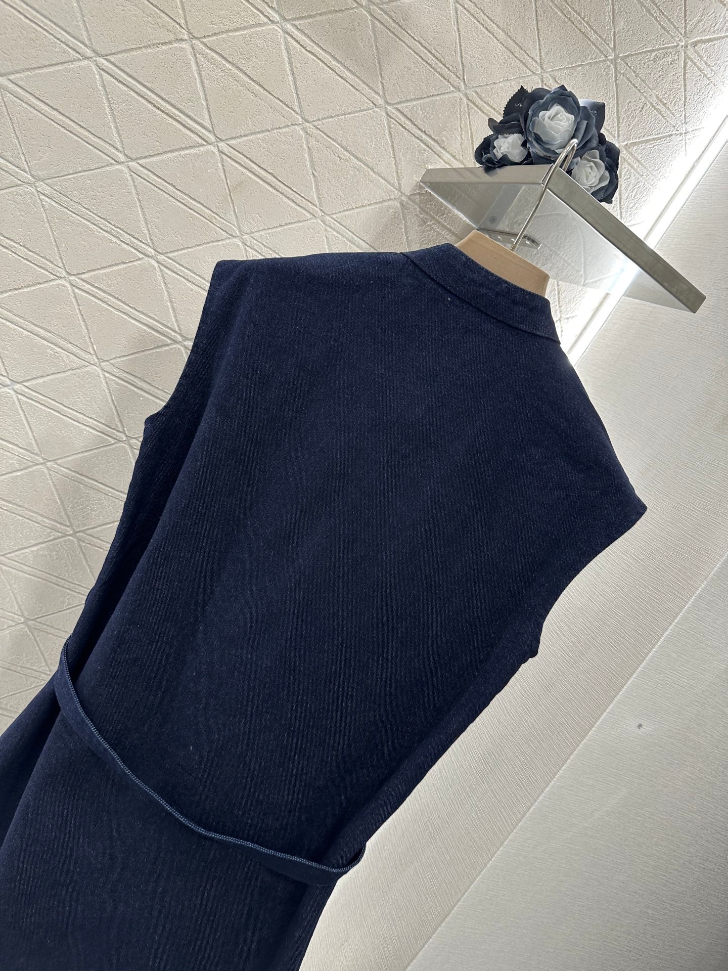 D*♥2025 new products Denim dress with belt