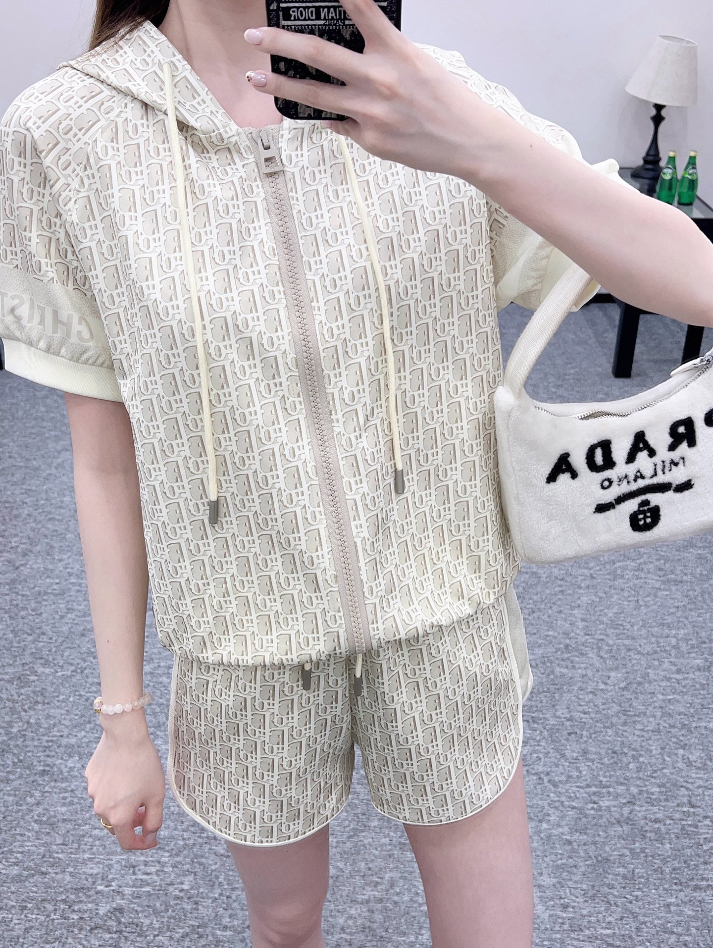 D*♥2025 new product Hooded jacket set