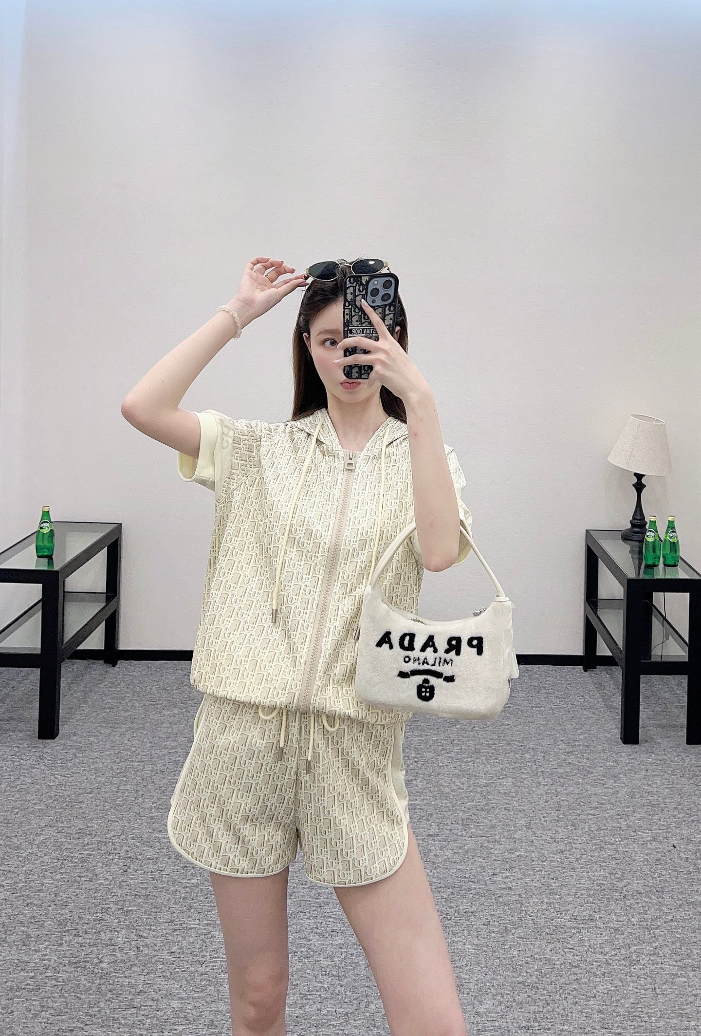 D*♥2025 new product Hooded jacket set