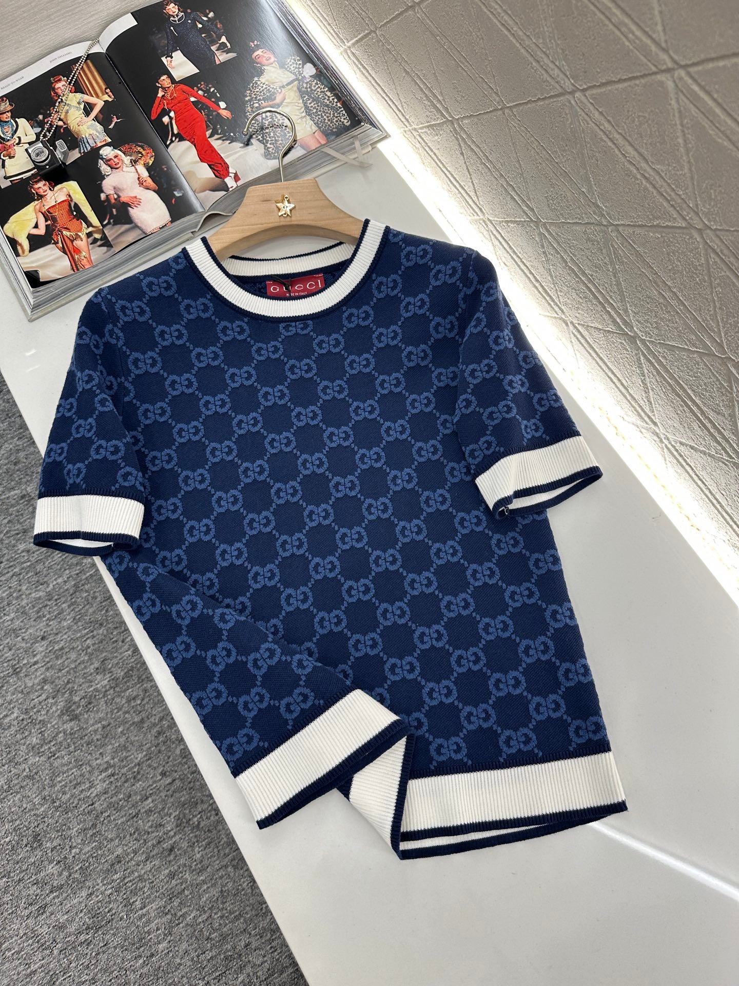 G*♥2025 new products Knitted short sleeves