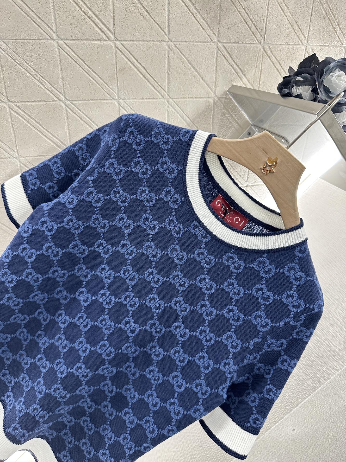 G*♥2025 new products Knitted short sleeves