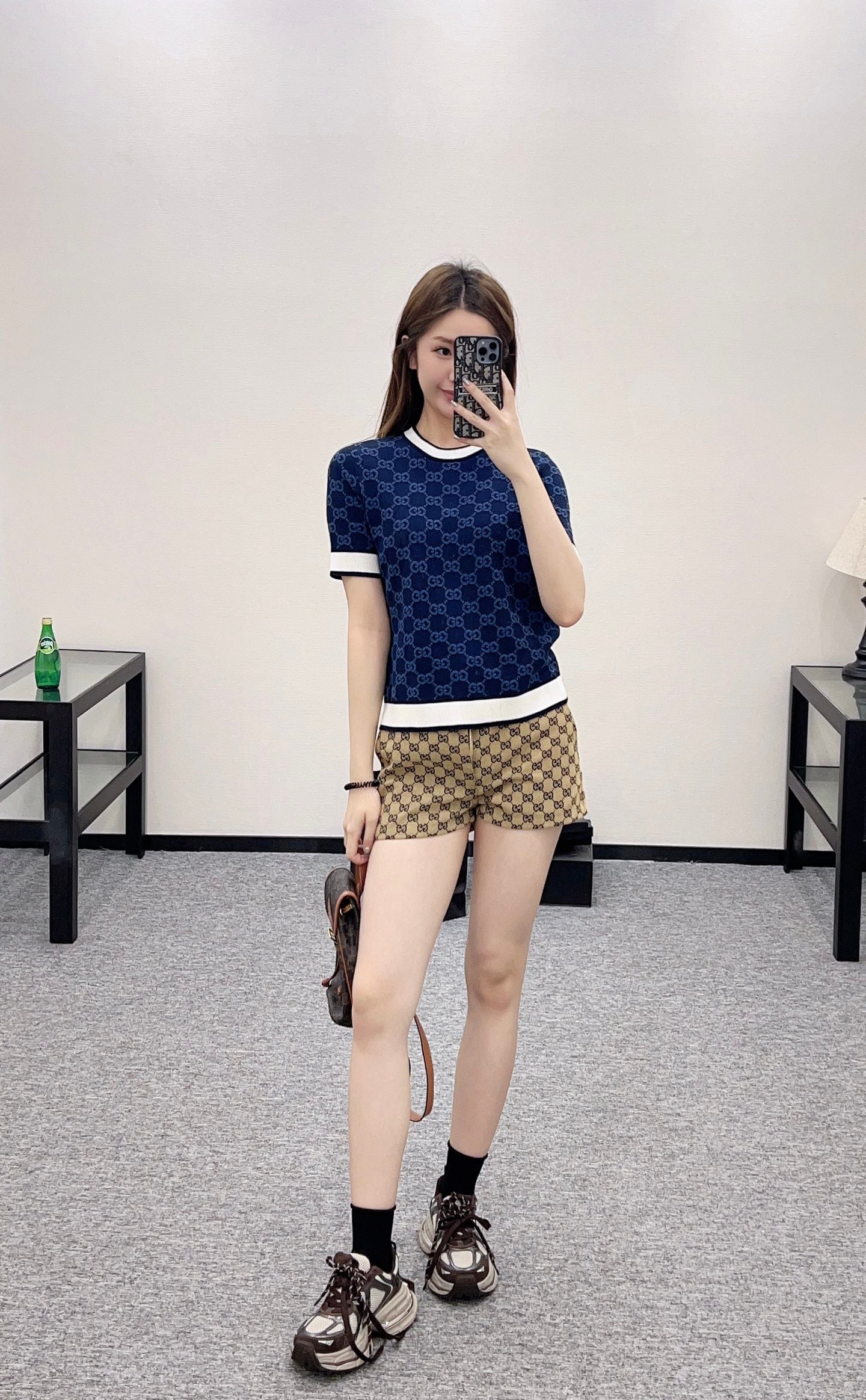G*♥2025 new products Knitted short sleeves