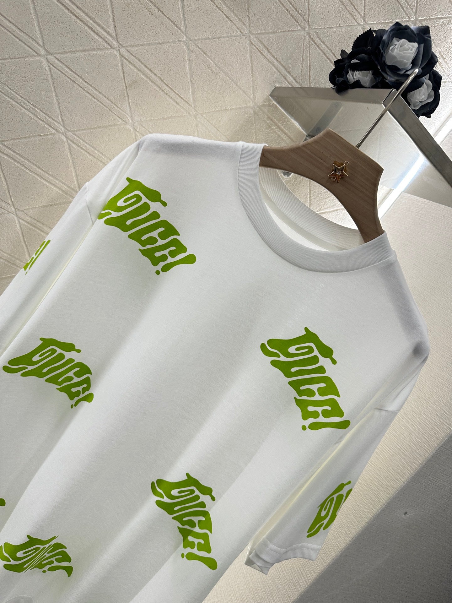 G*♥2025 new product Round neck printed short sleeves