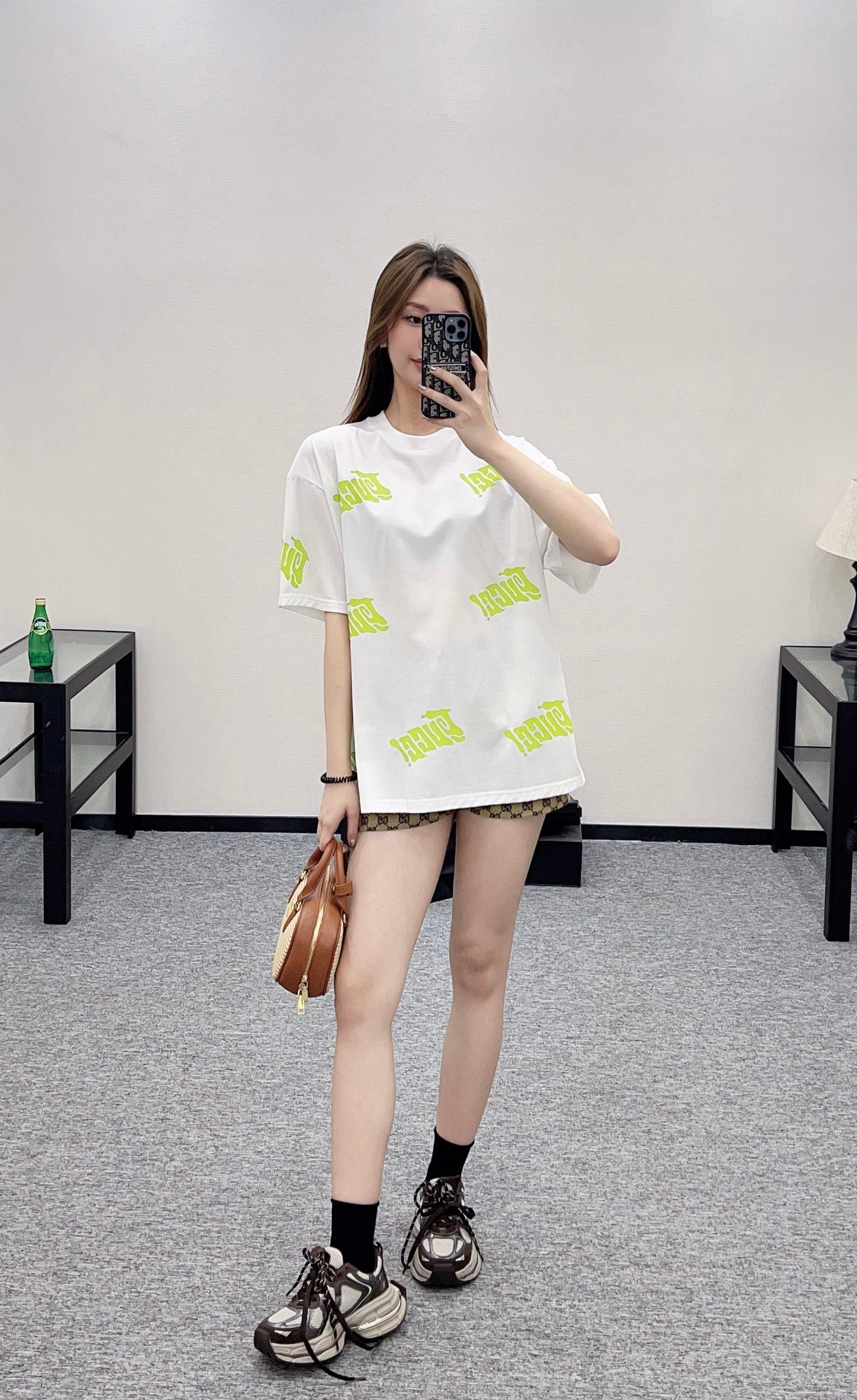G*♥2025 new product Round neck printed short sleeves