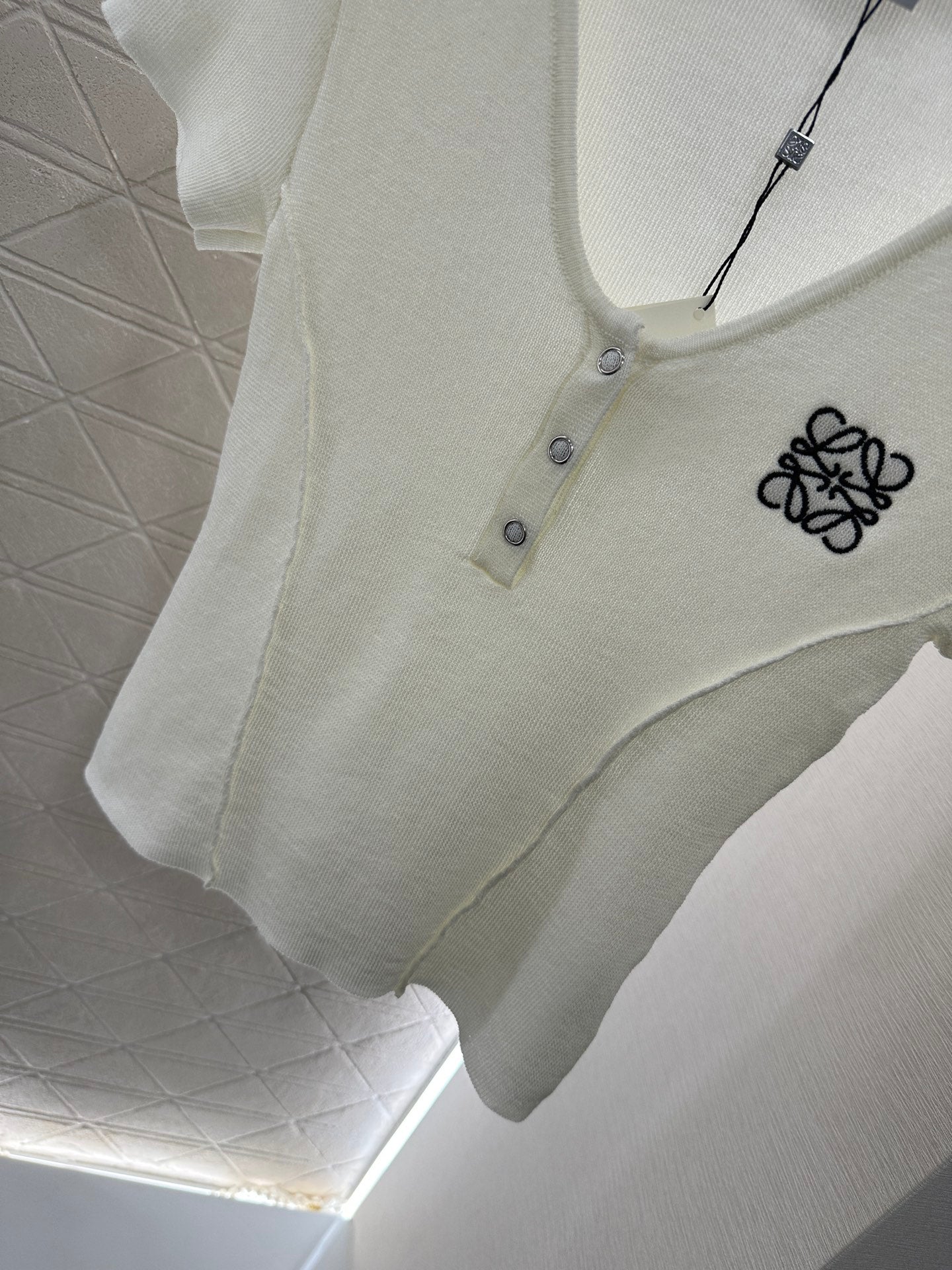 L*♥2025 new product Knitted short sleeves