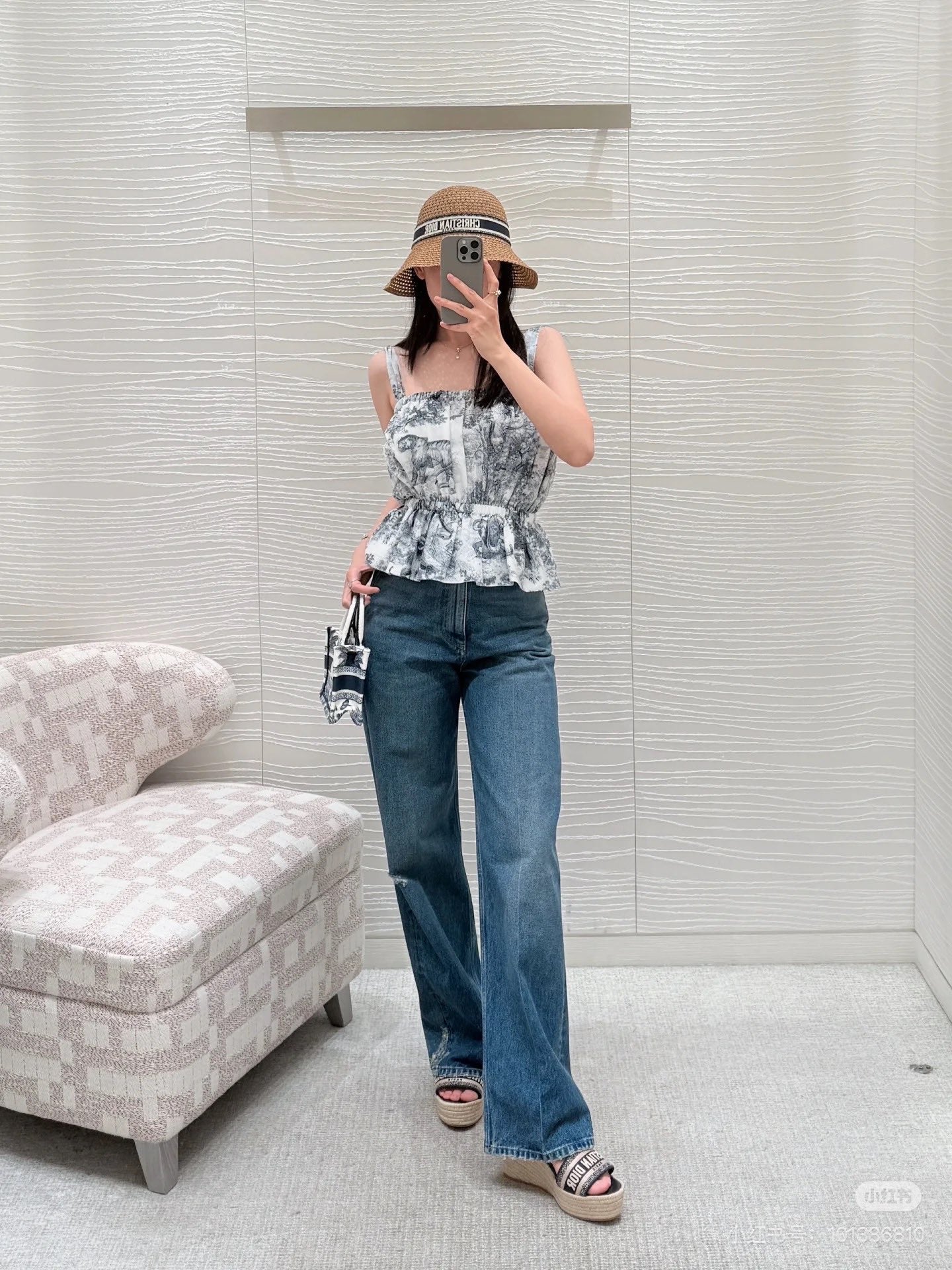 D*♥2025 new product Animal print suspenders