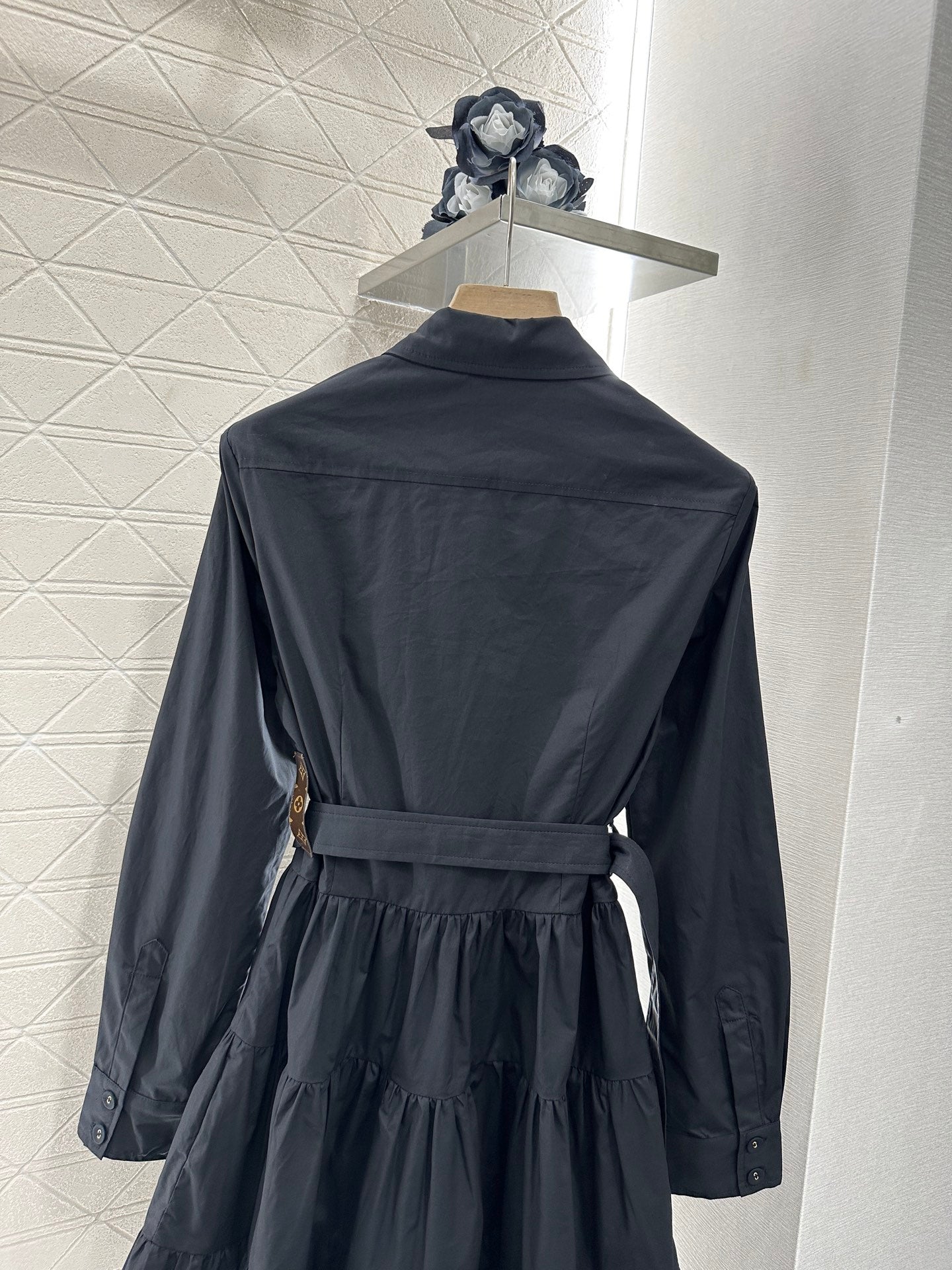 Louis *♥2025 new arrivals Layered belt dress